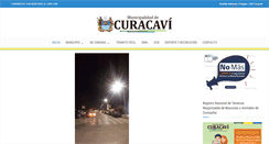 Desktop Screenshot of municipalidadcuracavi.cl